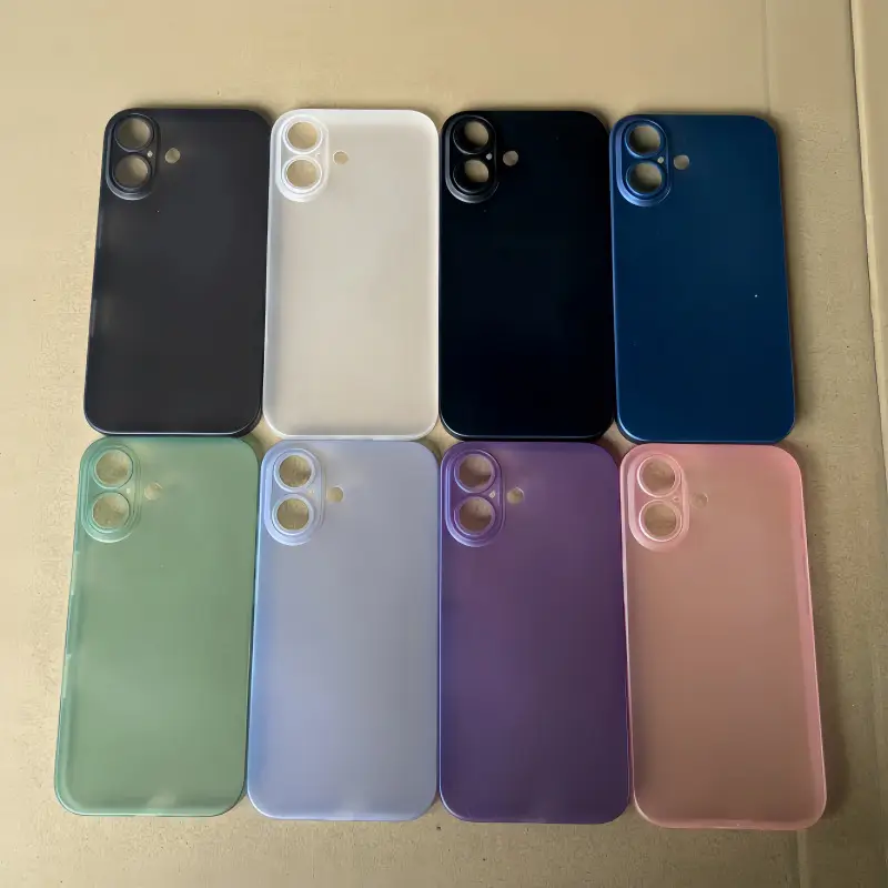 Blue iPhone 13 Promax Anti-Slip Hard Shell Case — feature 16