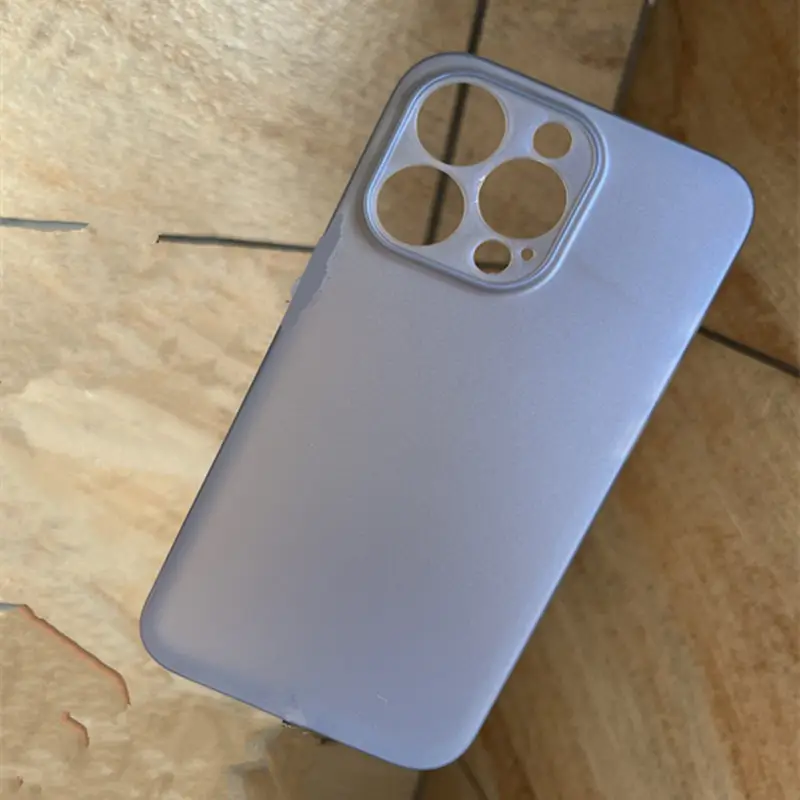 Blue iPhone 13 Promax Anti-Slip Hard Shell Case — feature 6