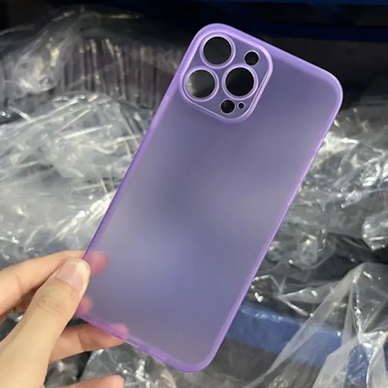 Blue iPhone 13 Promax Anti-Slip Hard Shell Case