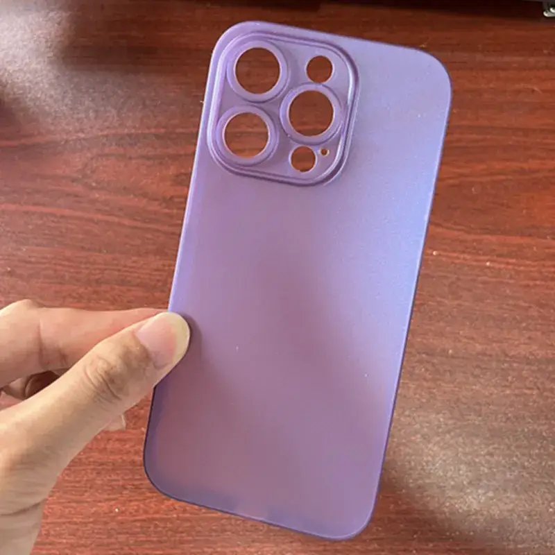 Blue iPhone 13 Promax Anti-Slip Hard Shell Case