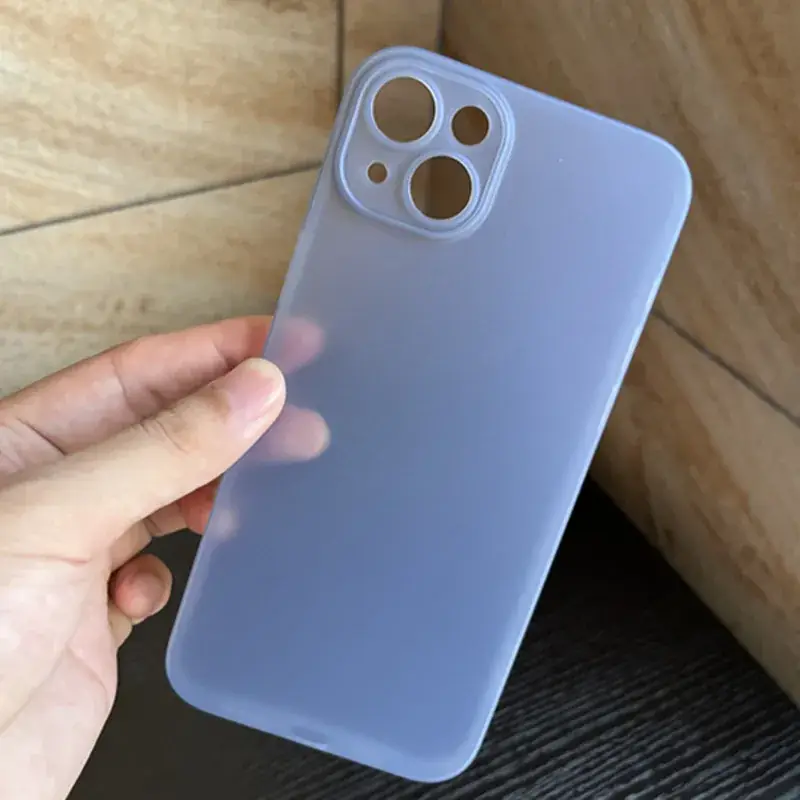 Blue iPhone 13 Promax Anti-Slip Hard Shell Case