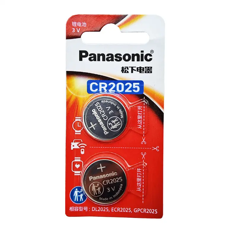 Original Panasonic Cr2032 2025 2016 Hardcover Single Card Car Key Button Battery 3V Lithium Battery
