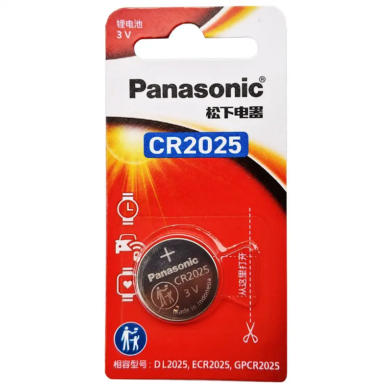Original Panasonic Cr2032 2025 2016 Hardcover Single Card Car Key Button Battery 3V Lithium Battery
