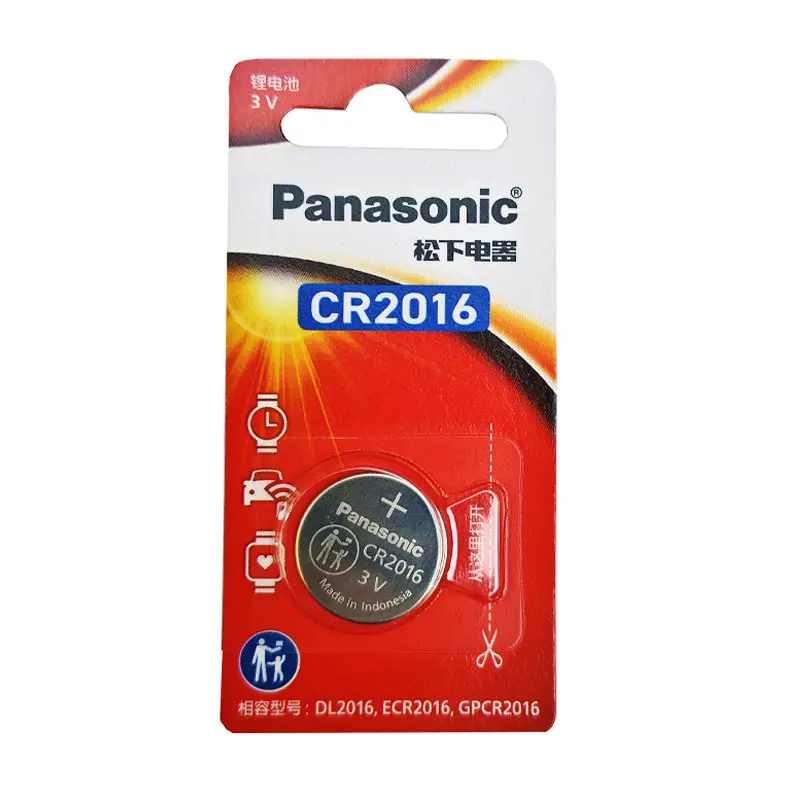 Original Panasonic Cr2032 2025 2016 Hardcover Single Card Car Key Button Battery 3V Lithium Battery