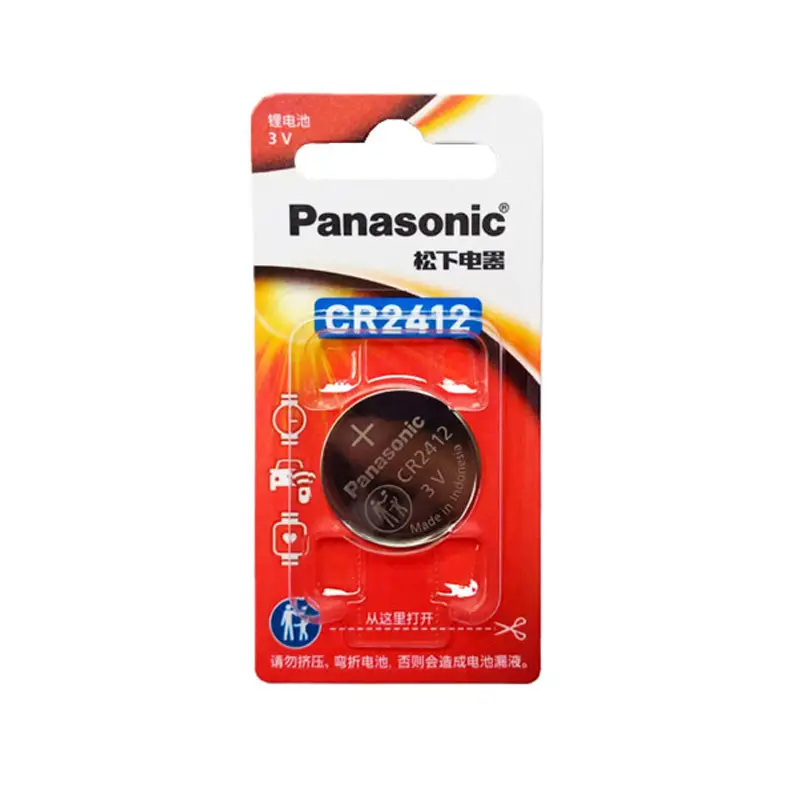 Original Panasonic Cr2032 2025 2016 Hardcover Single Card Car Key Button Battery 3V Lithium Battery