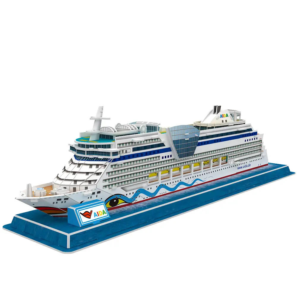 3D Luxury Cruise Ship Puzzle Toy for Kids - Image 5