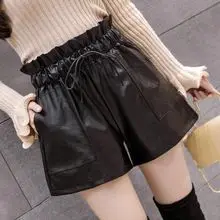 Women Pleated Skirt Navy Blue High Waist Slimming — feature 22