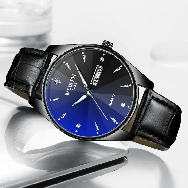 Luminous Steel Band Men's Quartz Couple Watch