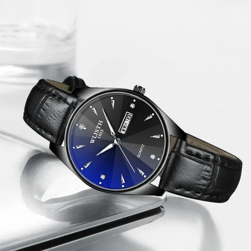 Luminous Steel Band Men's Quartz Couple Watch