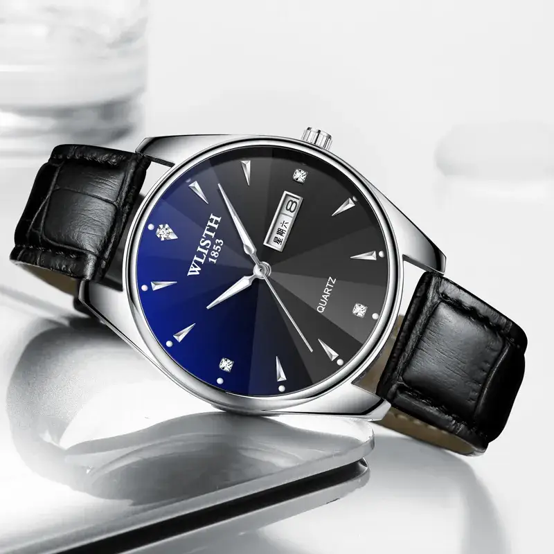 Luminous Steel Band Men's Quartz Couple Watch