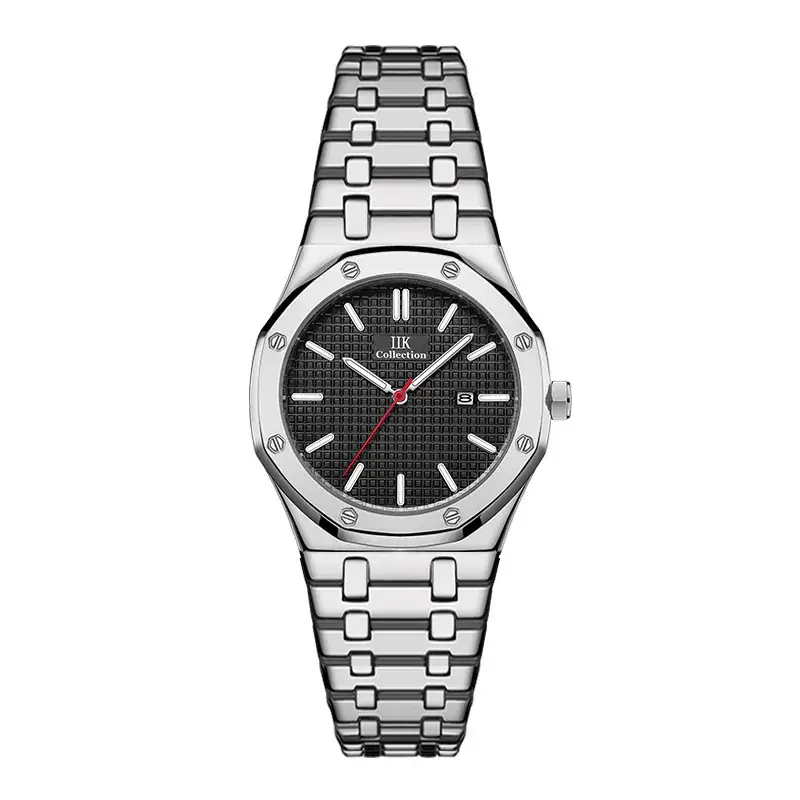Stainless Steel Men's Watch Blue Dial Quartz Calendar - Image 14