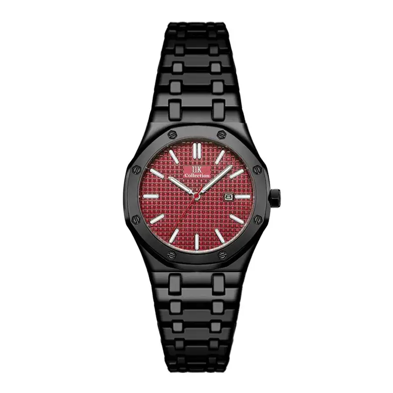 Stainless Steel Men's Watch Blue Dial Quartz Calendar - Image 6