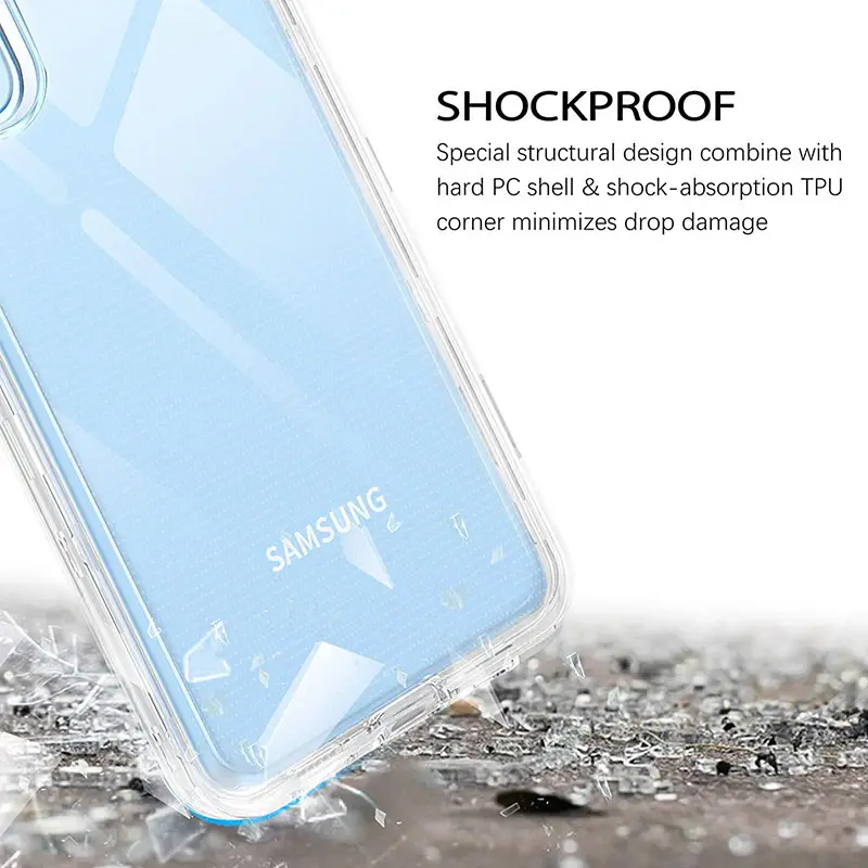 Transparent 3-in-1 Phone Case for Samsung S26 S25 S23 S22 S21 S24 Ultra — feature 8