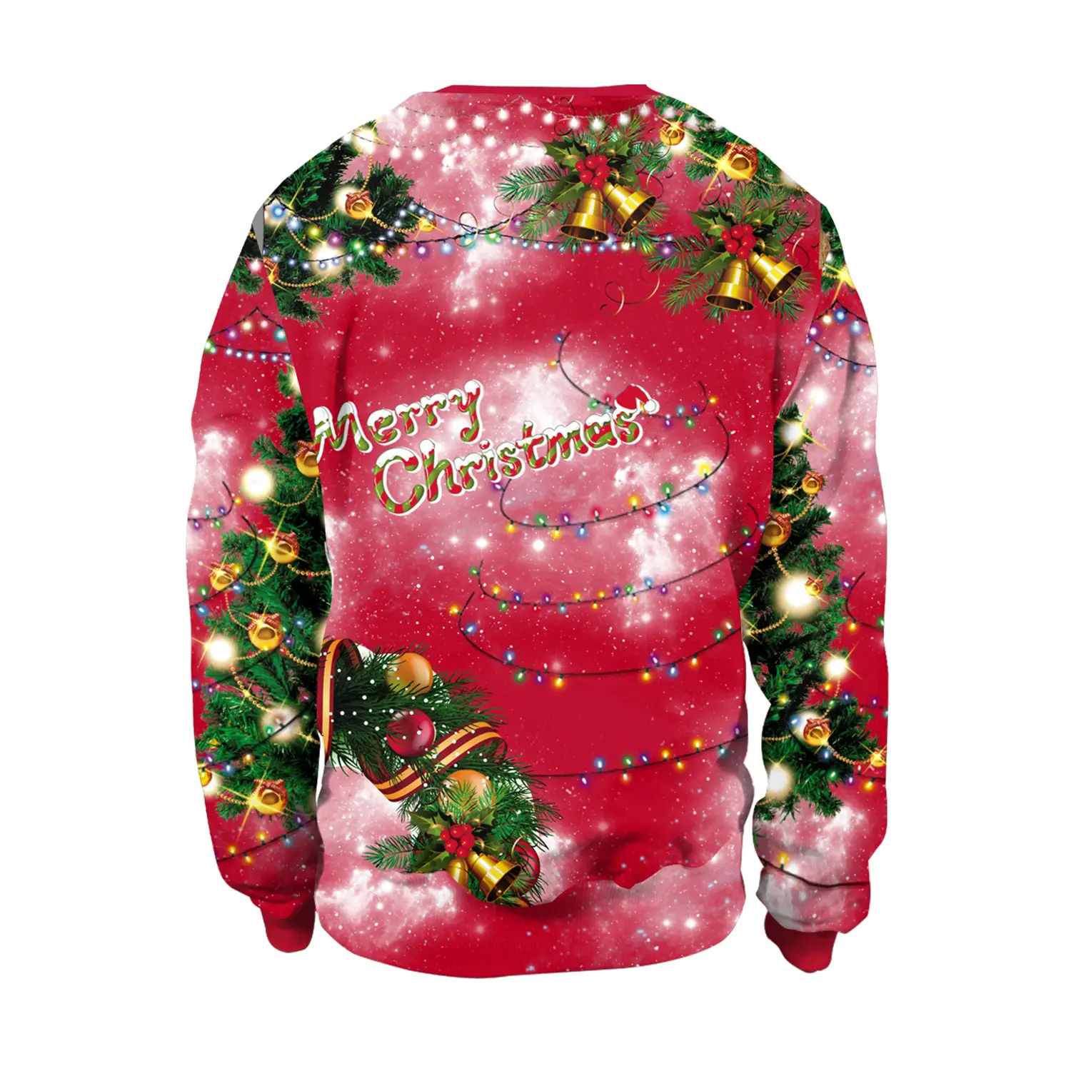 Christmas Dog 3D Digital Print Sweatshirt for Men Women
