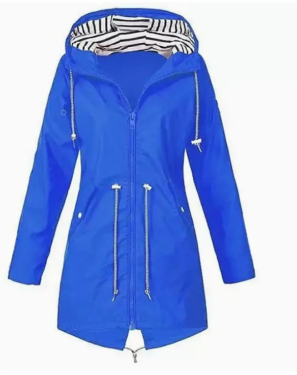 Women 3-in-1 Winter Hoodie Jacket Set Navy Blue - Image 5