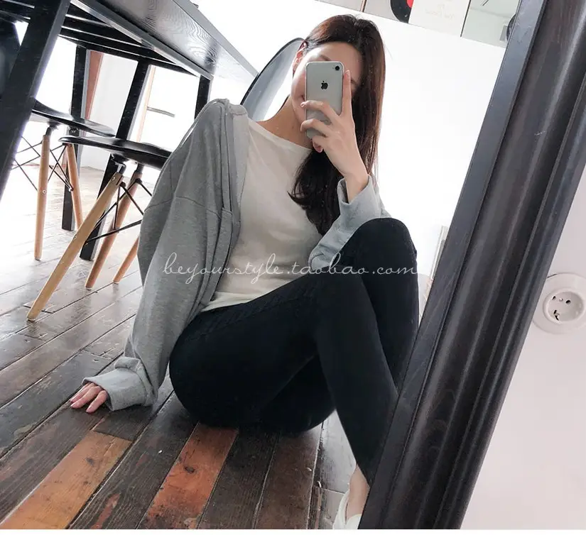 White Long Sleeve T-Shirt for Women — feature 16