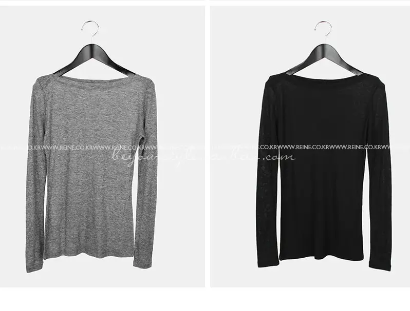 White Long Sleeve T-Shirt for Women — feature 23