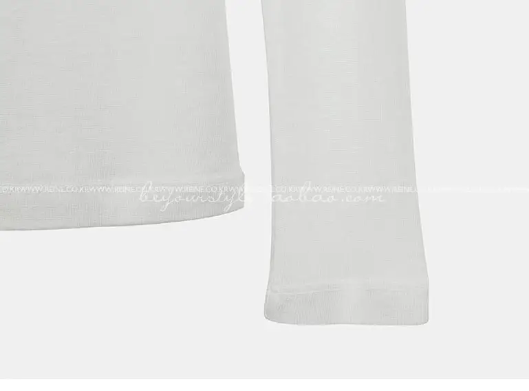 White Long Sleeve T-Shirt for Women — feature 29