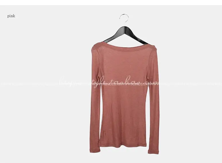White Long Sleeve T-Shirt for Women — feature 30