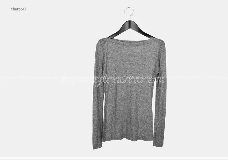 White Long Sleeve T-Shirt for Women — feature 31