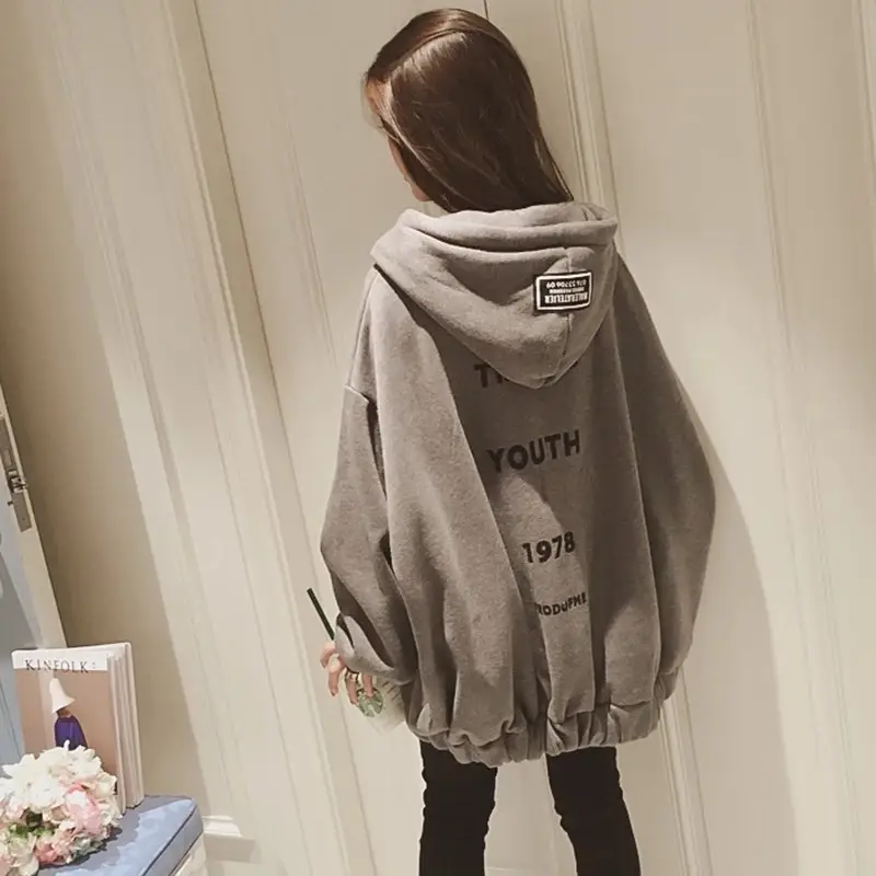 Women Fleece Hoodie Youth 1978 Spring Warm Loose - Image 6