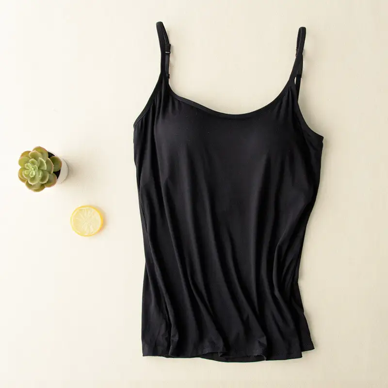Women's New Silk Camisole Large Size No Steel Ring