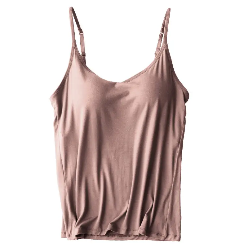 Women's New Silk Camisole Large Size No Steel Ring