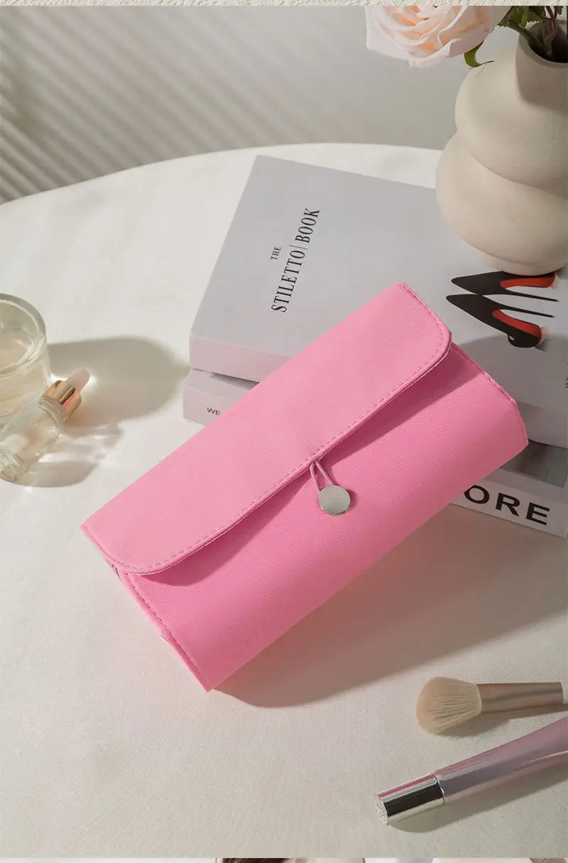 Pink Makeup Brush & Storage Bag Set — feature 35