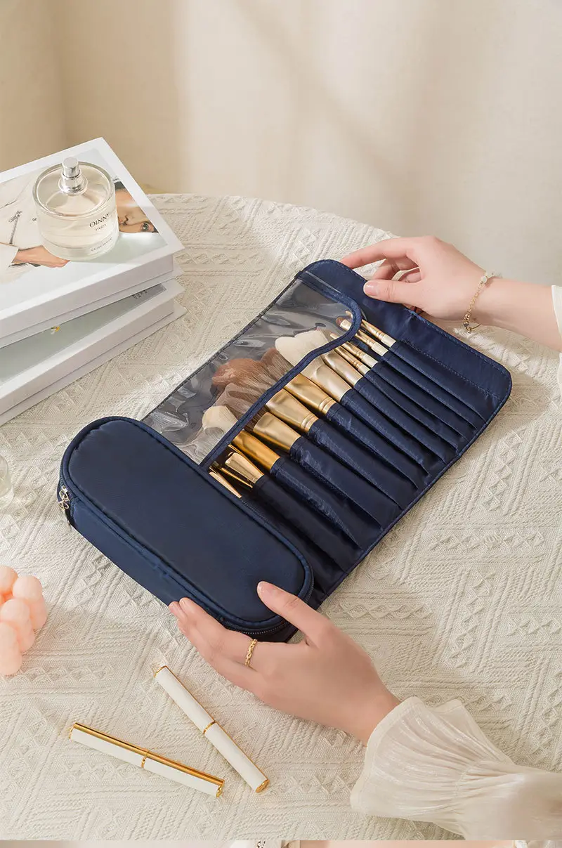 Pink Makeup Brush & Storage Bag Set — feature 38