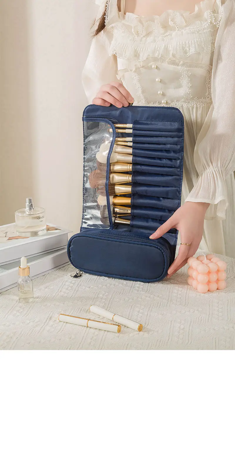 Pink Makeup Brush & Storage Bag Set — feature 39
