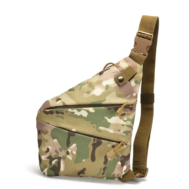 Lightweight Camouflage Shoulder Bag for Cycling & Outdoor Use - Image 8