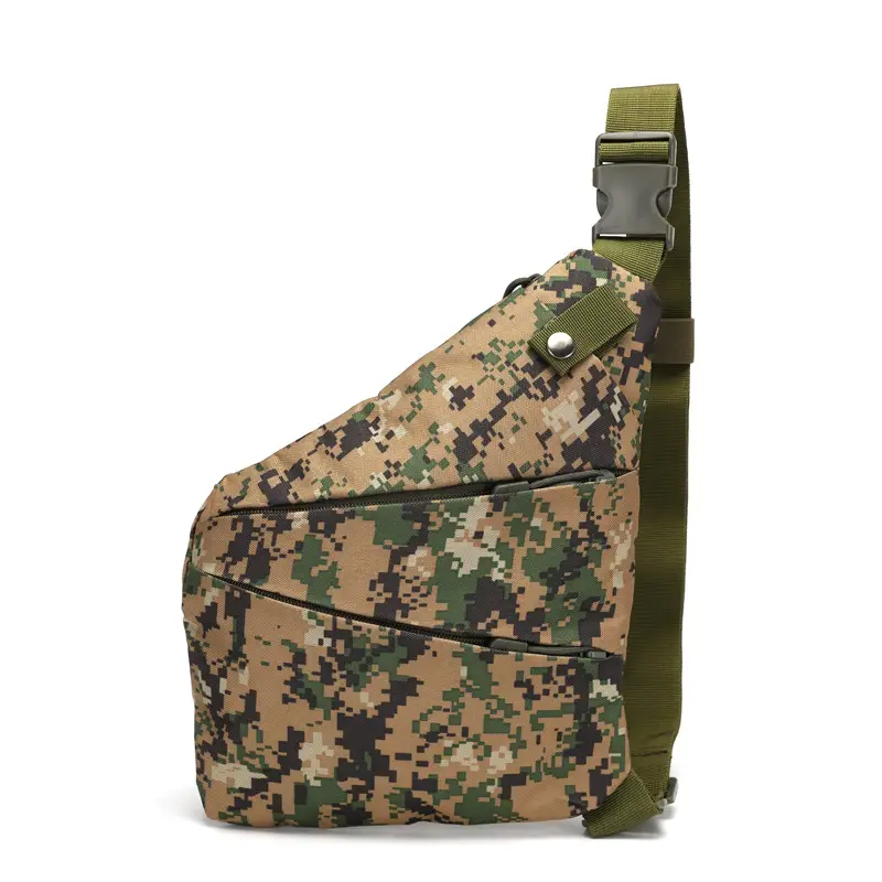 Lightweight Camouflage Shoulder Bag for Cycling & Outdoor Use - Image 6