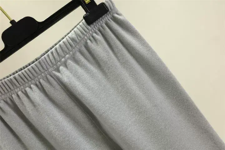 Women Warm Velvet Padded Pants Brown Winter — feature 54