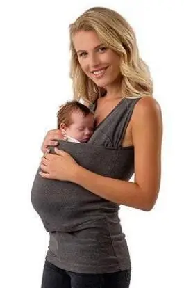Women's Multi-Functional Kangaroo T-Shirt with "Love" Print - Image 5