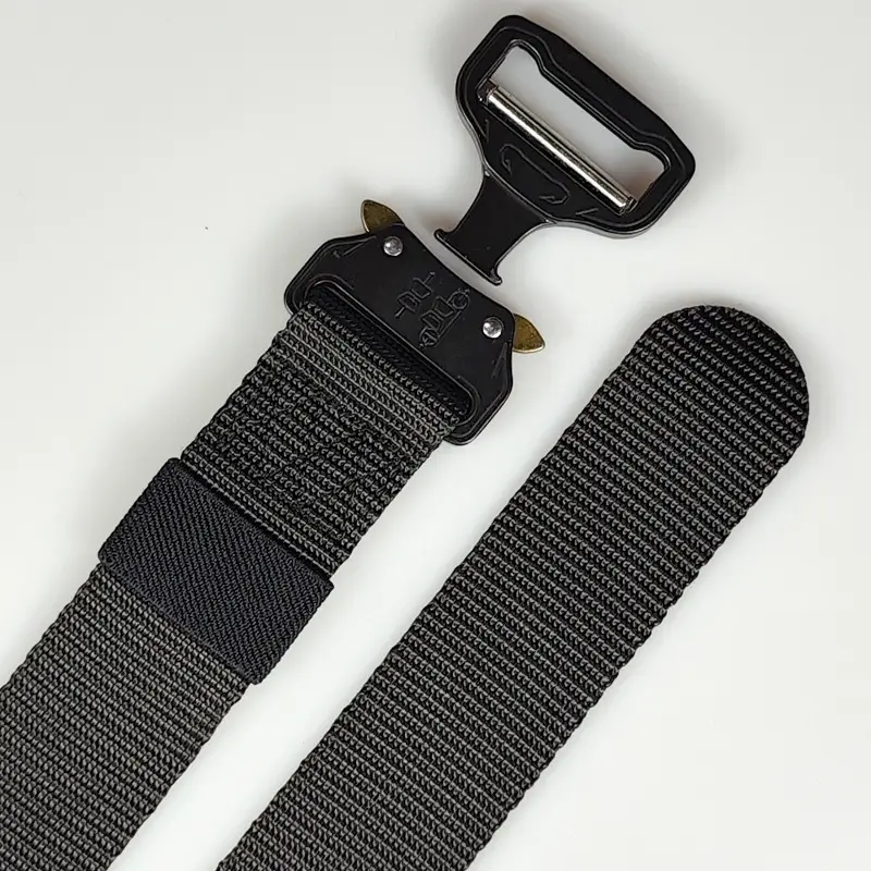 Men's Silver Diamond Strap Tactical Belt โ feature 8