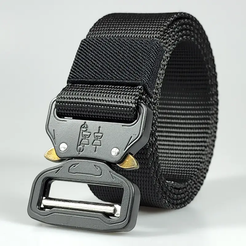 Men's Silver Diamond Strap Tactical Belt โ feature 11
