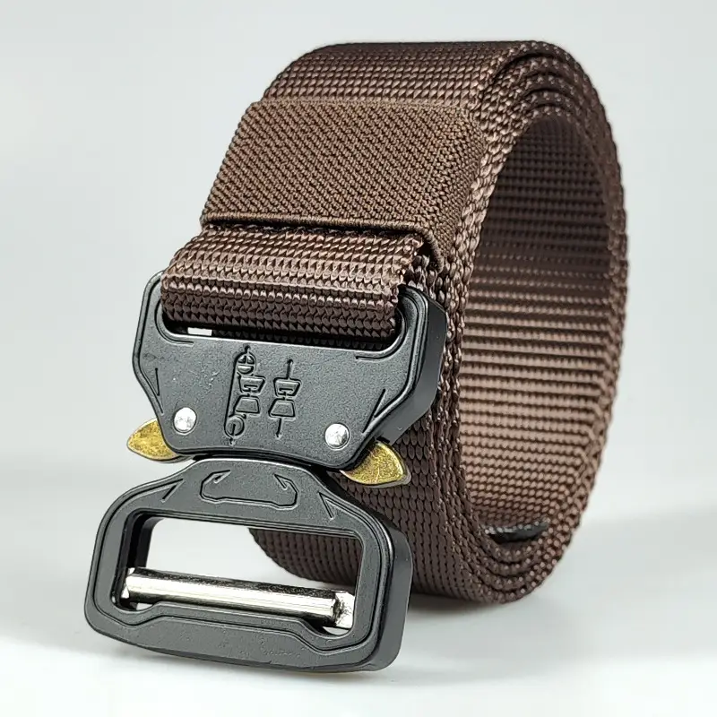 Men's Silver Diamond Strap Tactical Belt โ feature 15