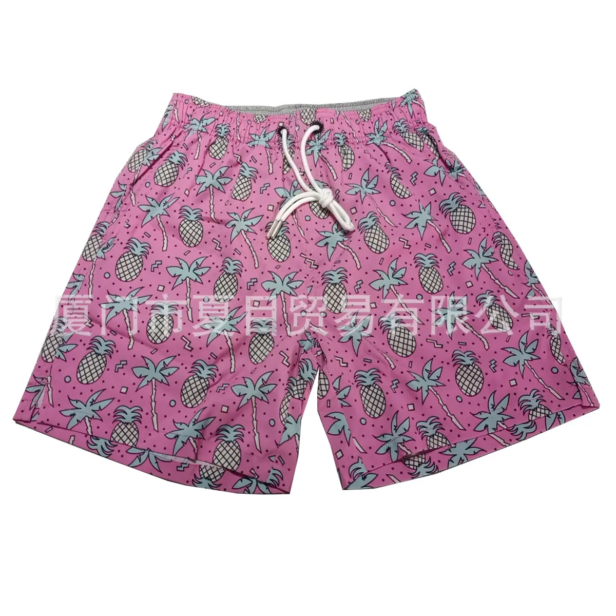 Men Blue Beach Shorts Large Quick-Drying Waterproof