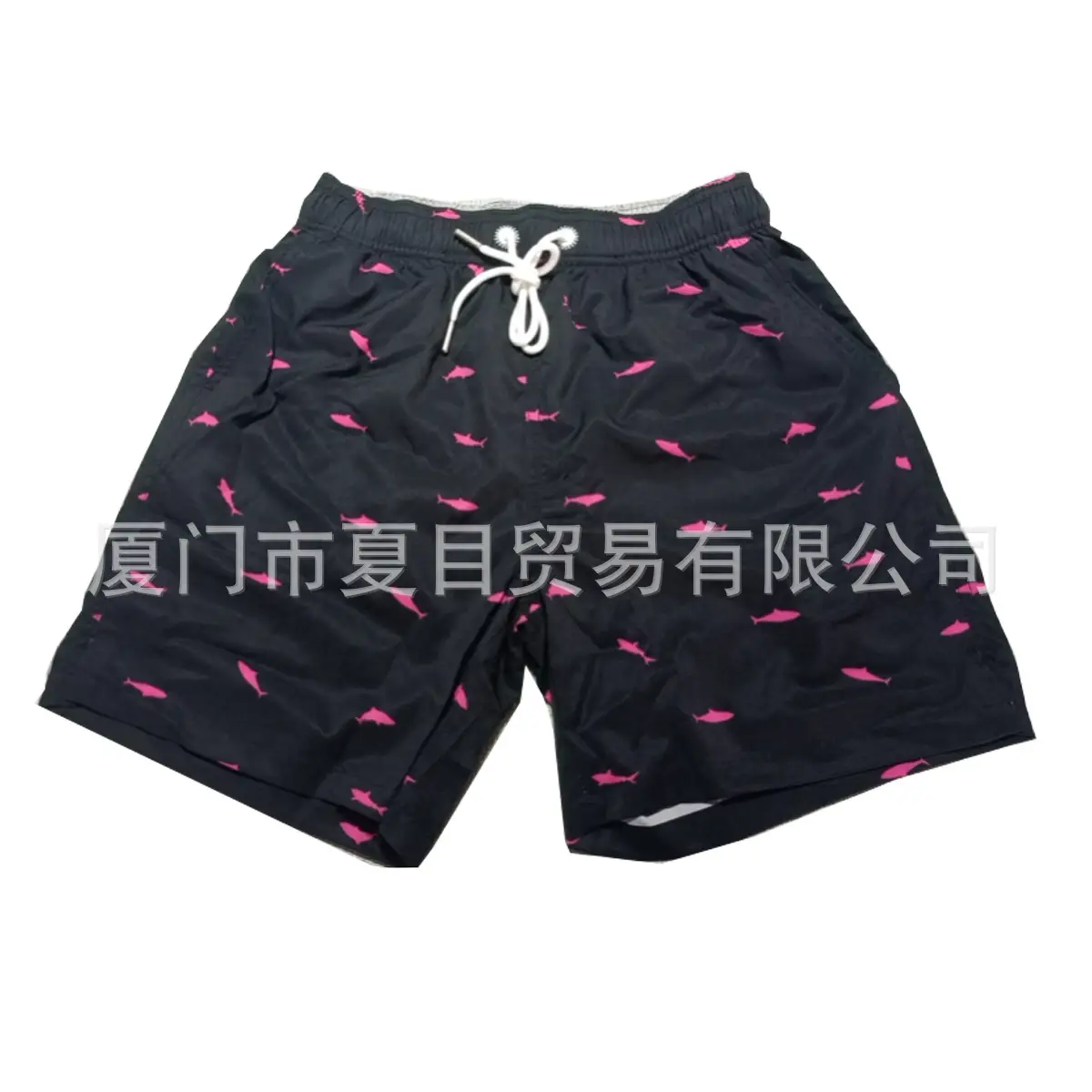 Men Blue Beach Shorts Large Quick-Drying Waterproof