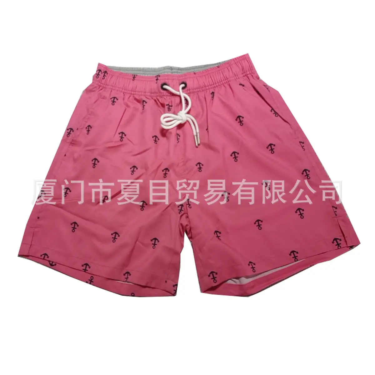 Men Blue Beach Shorts Large Quick-Drying Waterproof