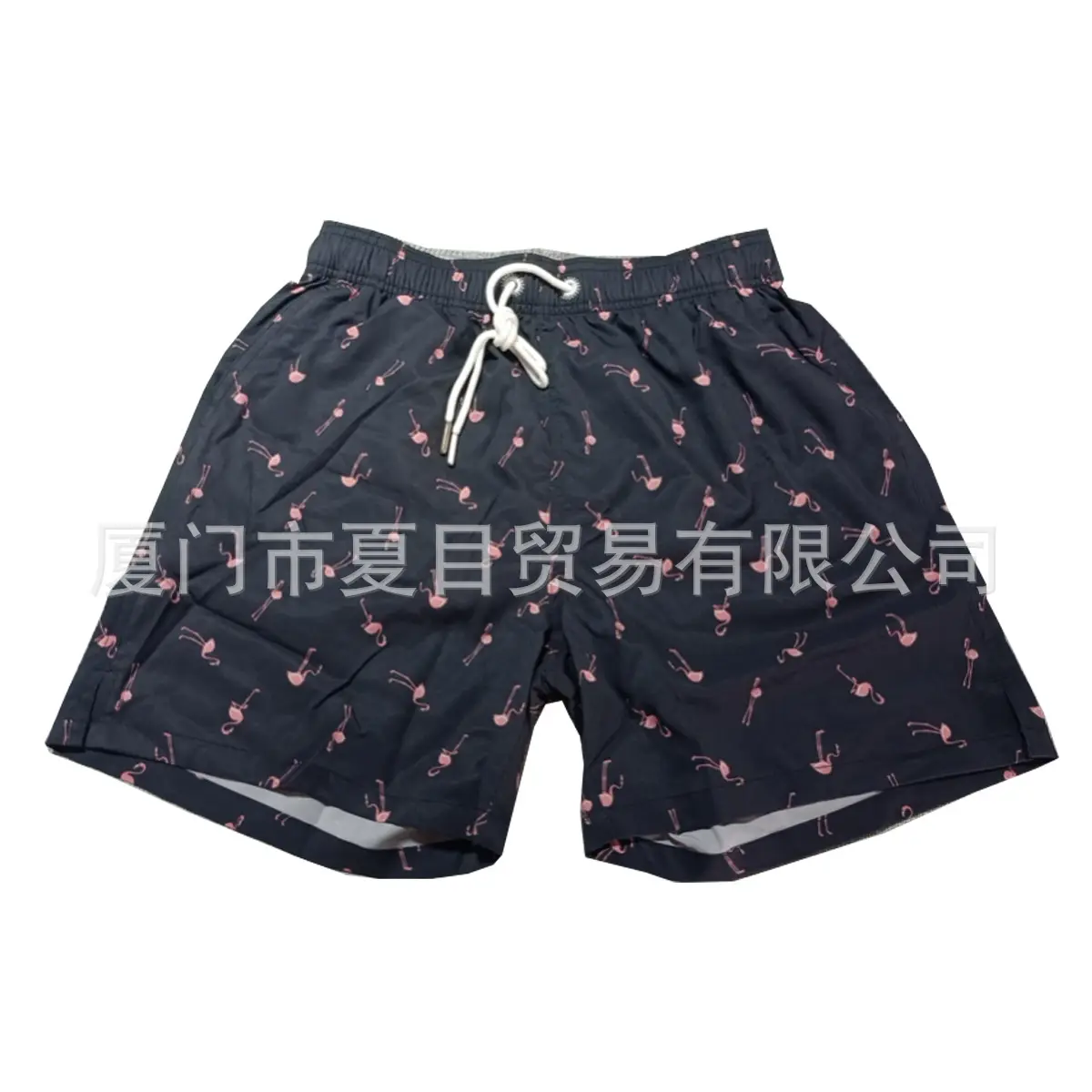 Men Blue Beach Shorts Large Quick-Drying Waterproof