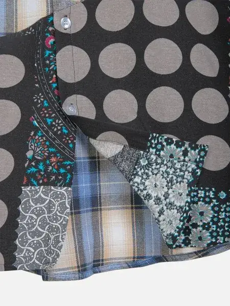 2020 Cross-border Autumn Winter Slim Fit Plaid Hat Shirt - Image 5