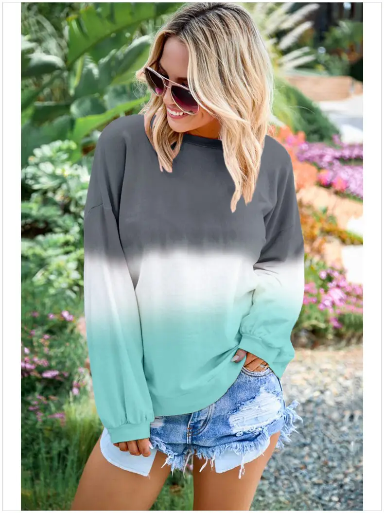 Women's Rainbow Gradient Long Sleeve Vests 2022 - Image 12