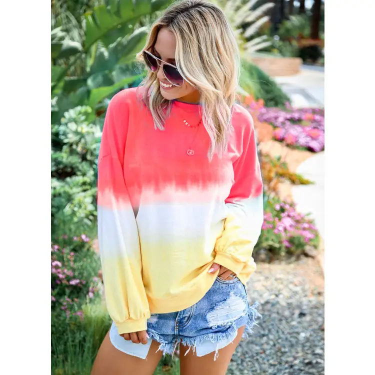 Women's Rainbow Gradient Long Sleeve Vests 2022 - Image 4