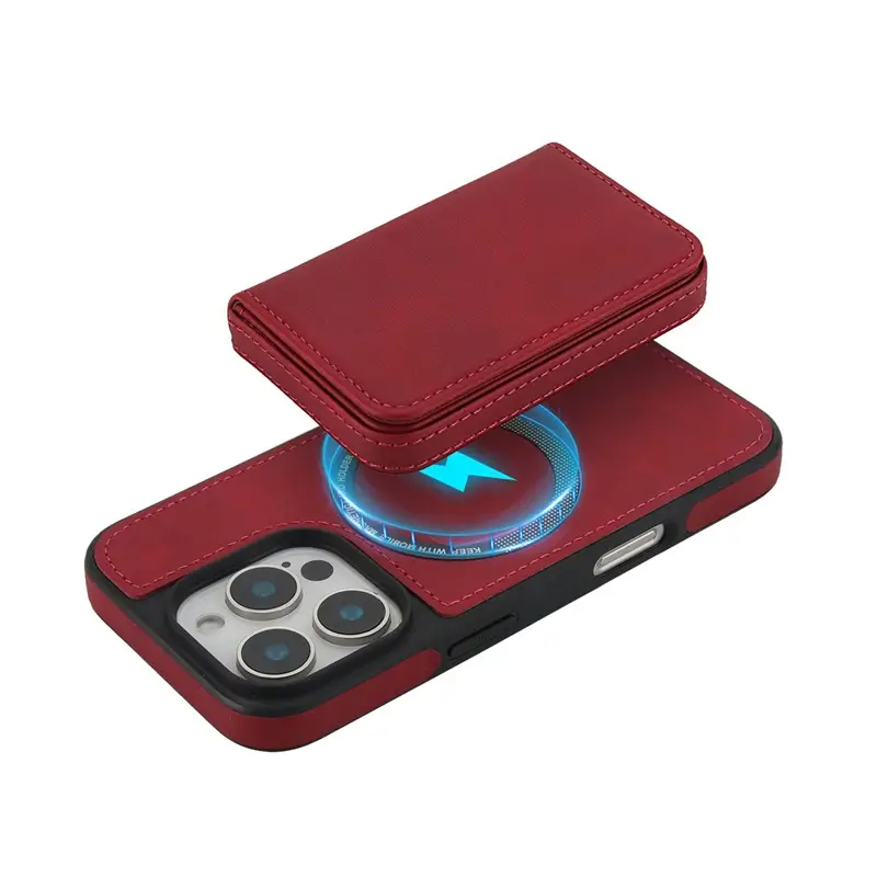 Two-In-One Magnetic Phone Case Green iPhone 17 - Image 11