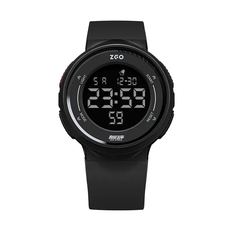 Waterproof Luminous Teen Sports Watch Black - Image 15