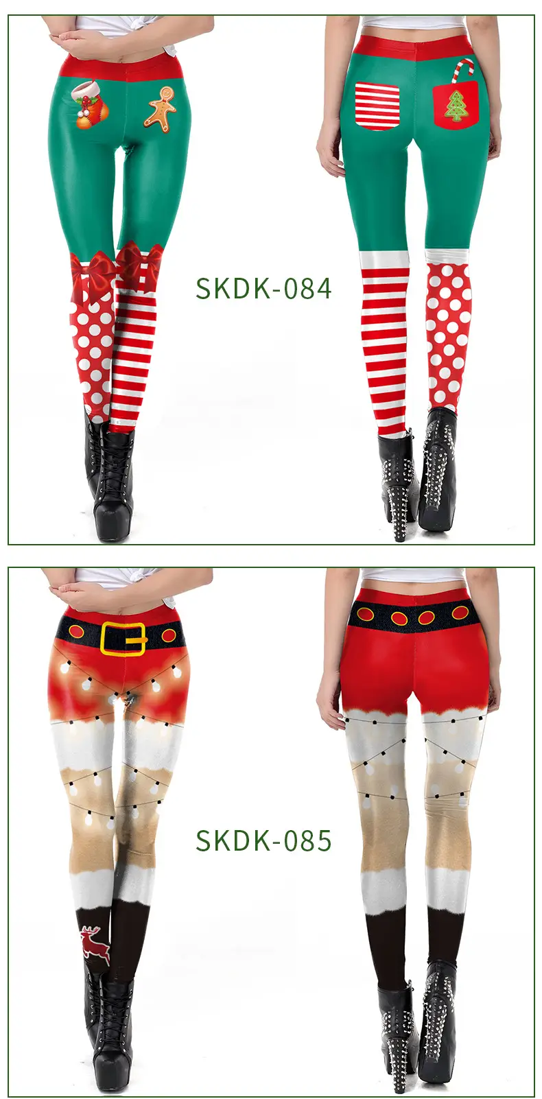 3D Digital Printed Leggings Women Cross-Border Hot Selling — feature 7