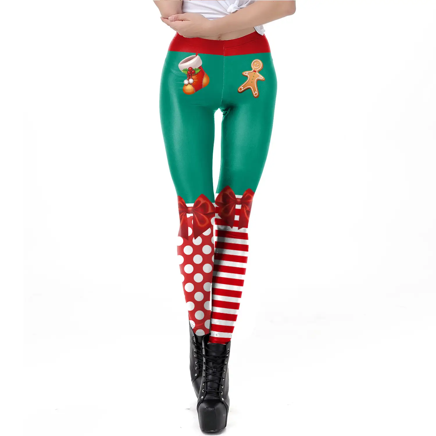 3D Digital Printed Leggings Women Cross-Border Hot Selling - Image 11