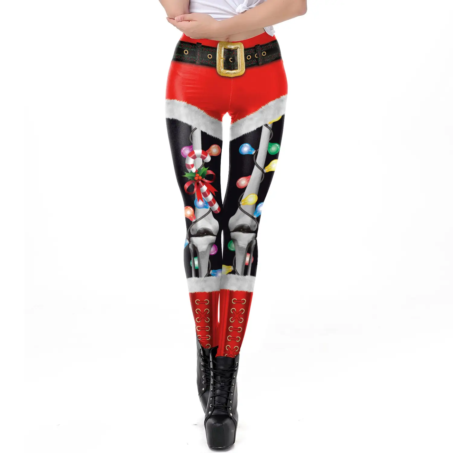 3D Digital Printed Leggings Women Cross-Border Hot Selling - Image 13