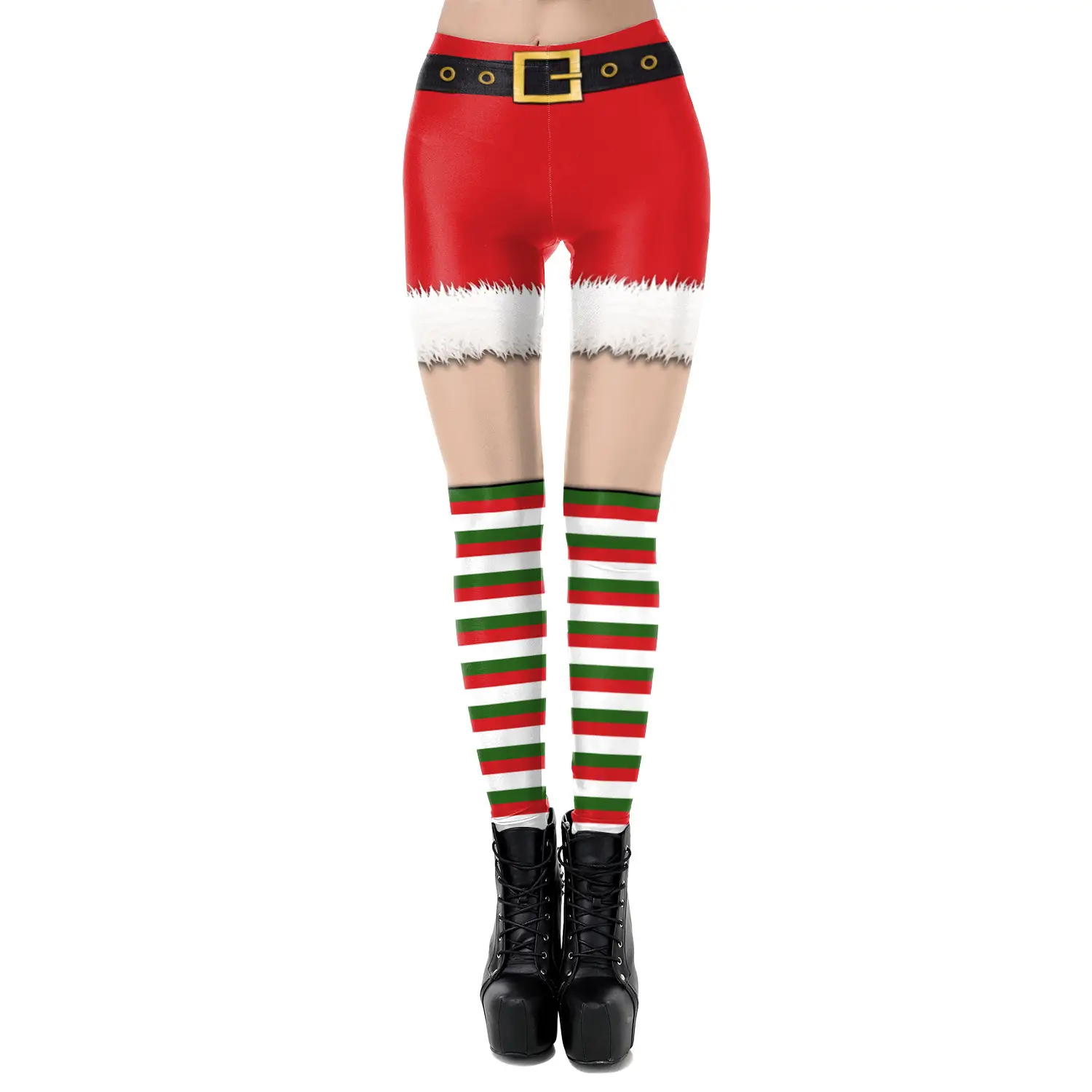3D Digital Printed Leggings Women Cross-Border Hot Selling - Image 4